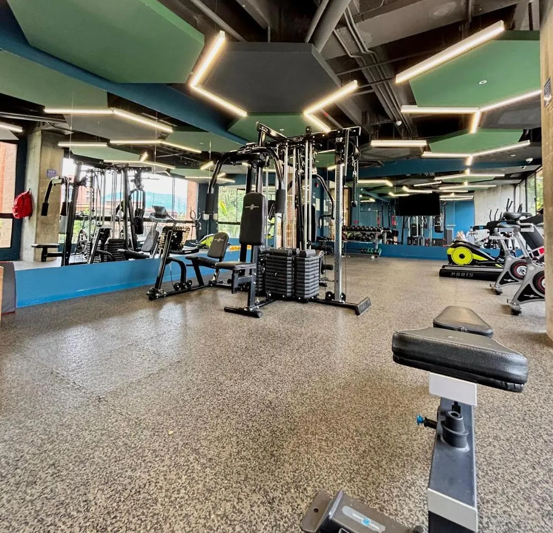 公寓 Luxury 2 Bedroom Highrise Apt 5 Min From Provenza 麦德林 哥伦比亚